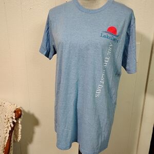 Lake Days Rentals Tee Large blue Lake Of The Ozarks